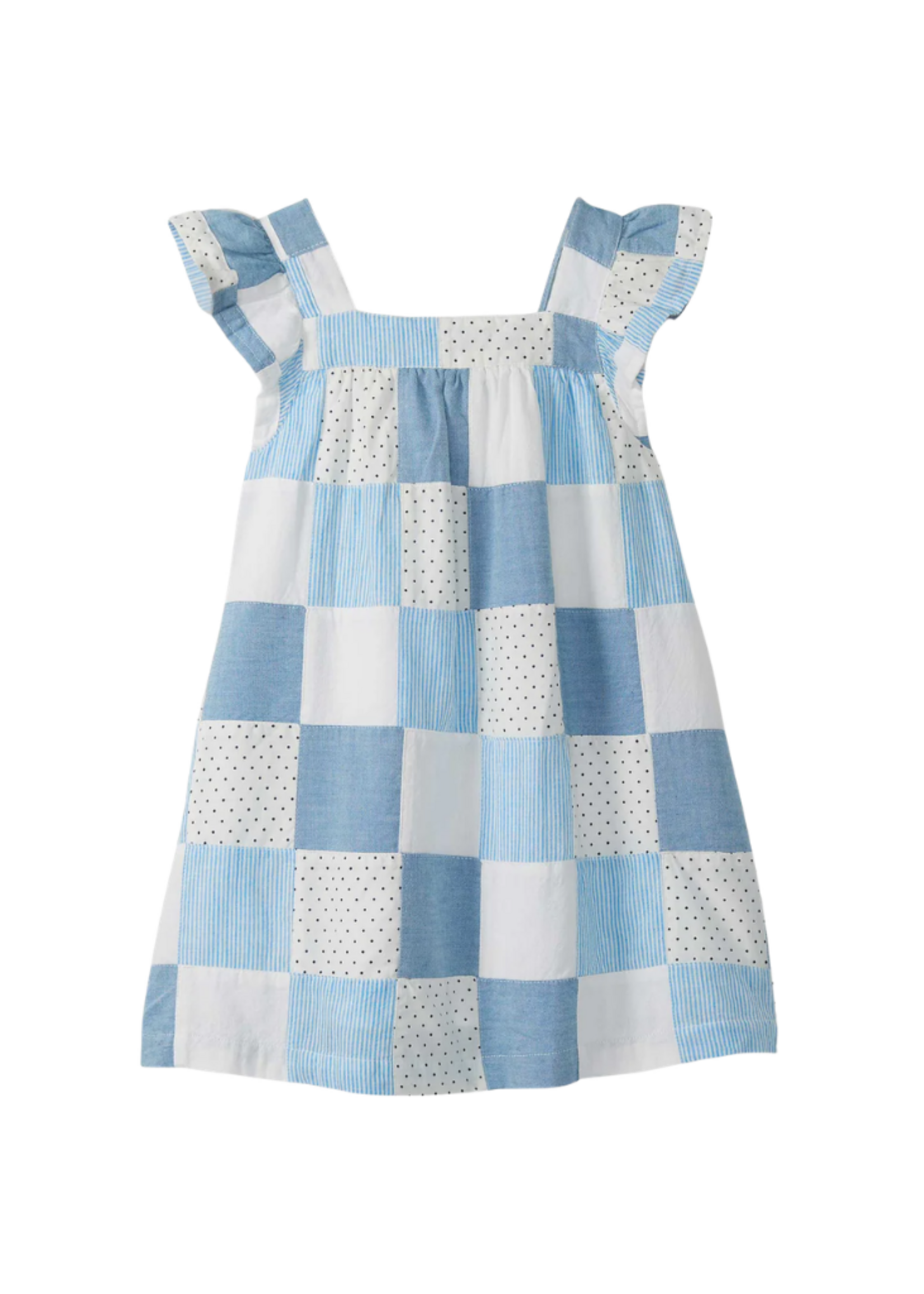 Hatley Chambray Patches Dress