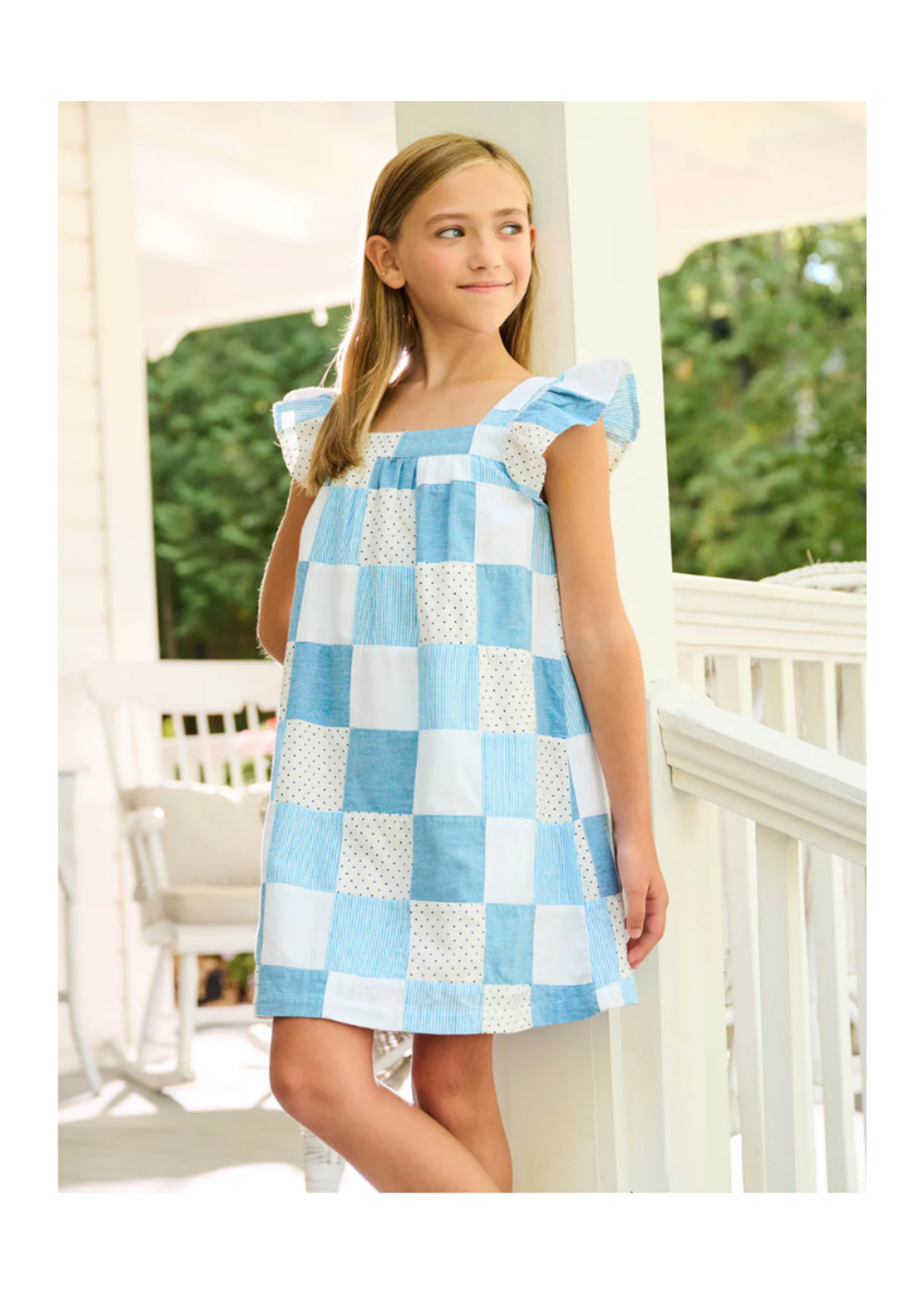 Hatley Chambray Patches Dress