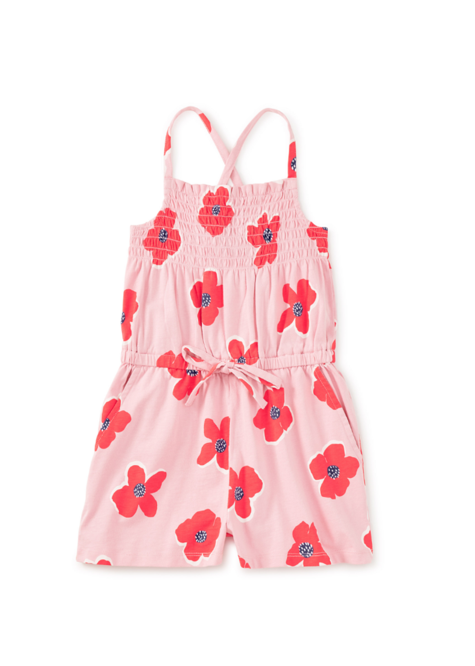 Tea Collection Smocked Strappy Romper