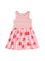 Tea Collection Print Mix Tank Dress