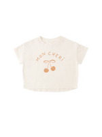 Rylee + Cru Boxy Tee - Mon Cheri