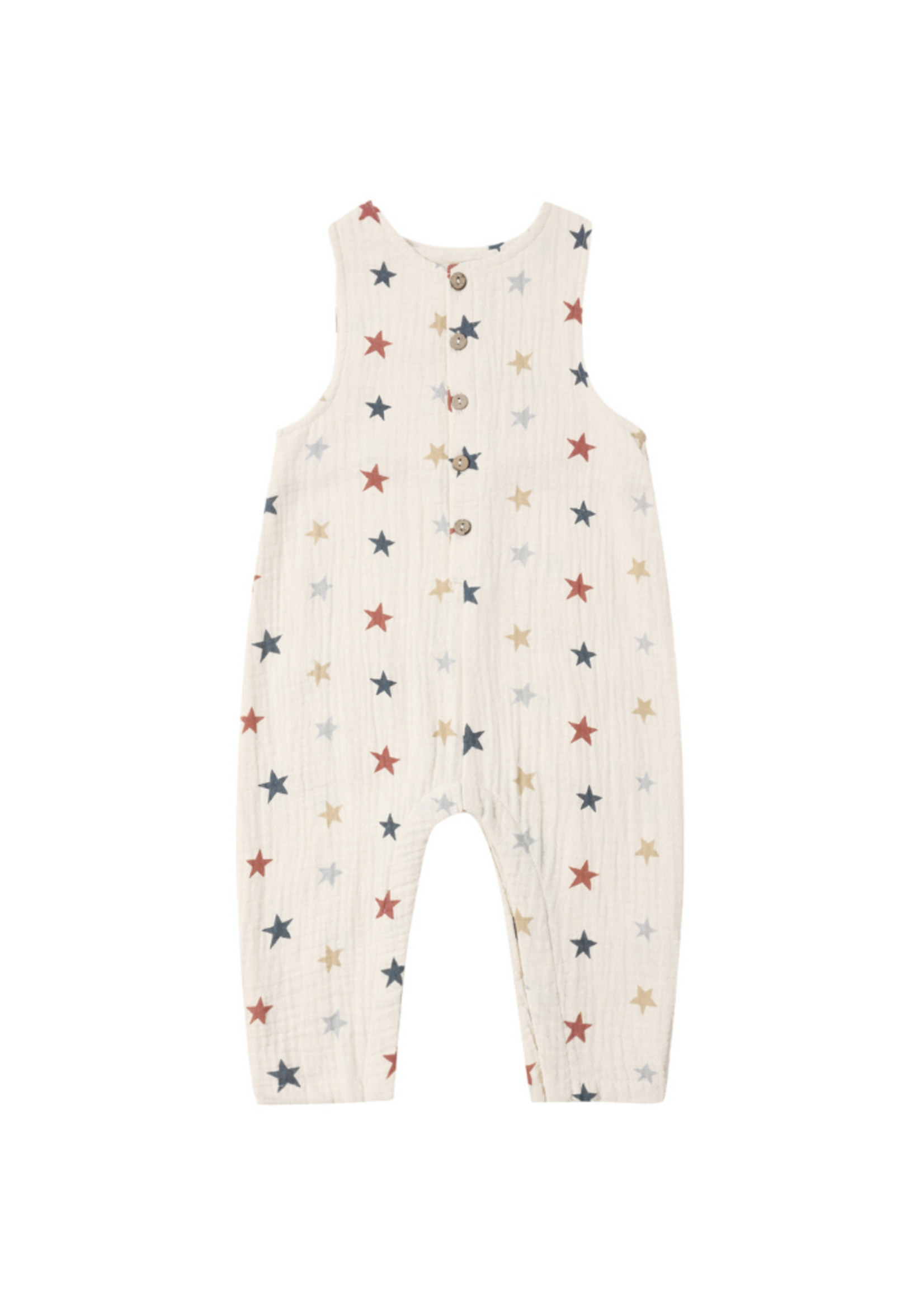 Rylee + Cru Button Jumpsuit - Stars