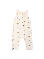Rylee + Cru Terry Jumpsuit - Flags