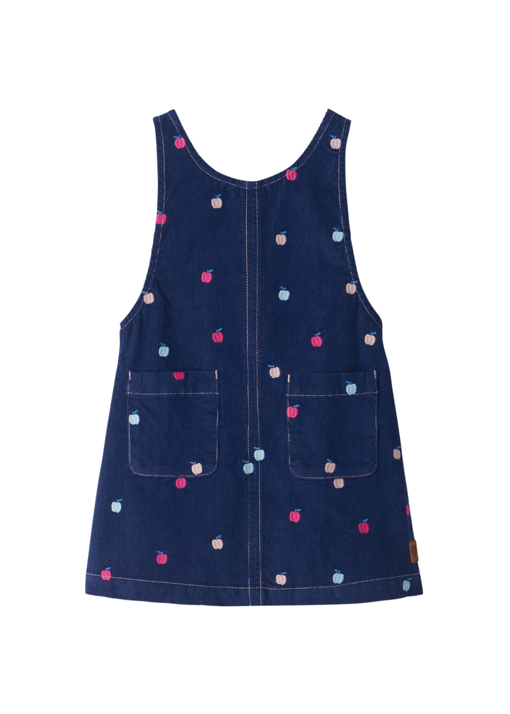 Hatley Embroidered Apple Pinafore Dress