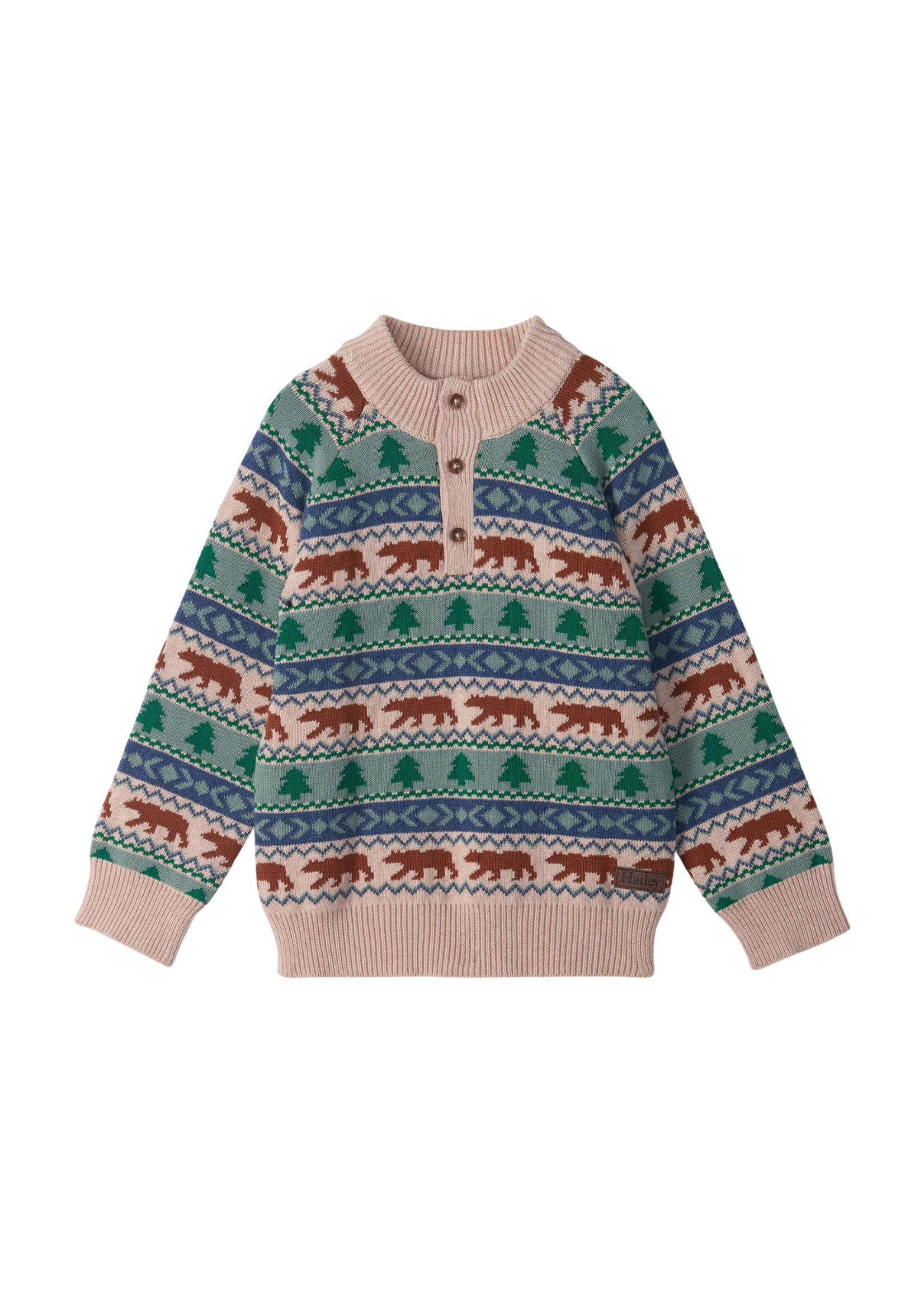 Hatley Big Bear Fair Isle Sweater