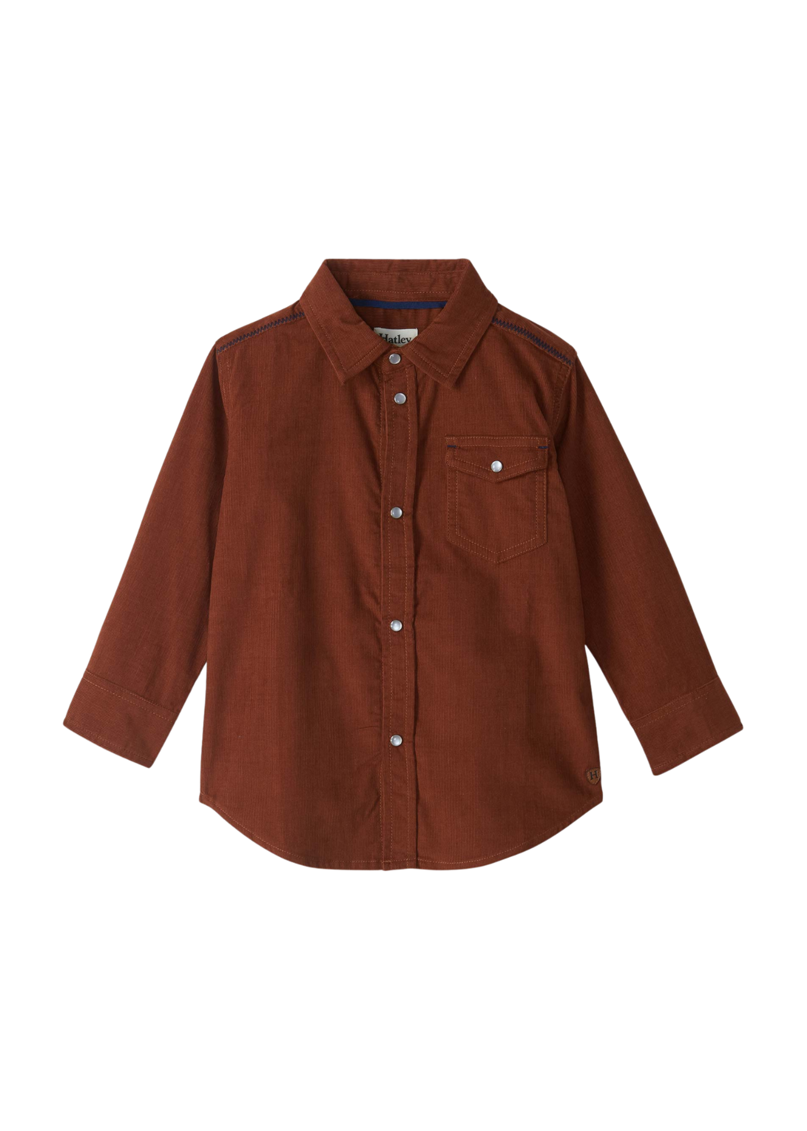 Hatley Fine Whale Cord Shirt