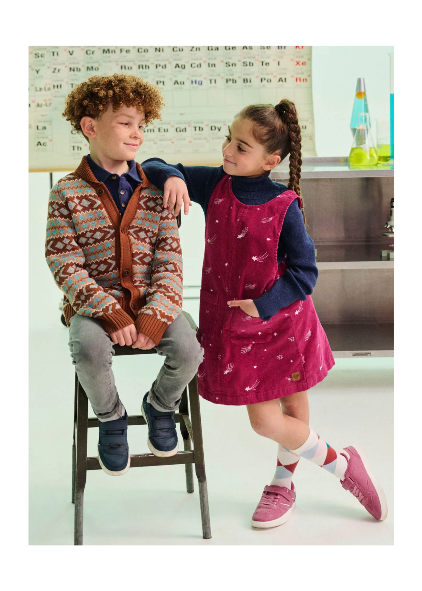 Hatley Fair Isle Shawl Collar Cardigan
