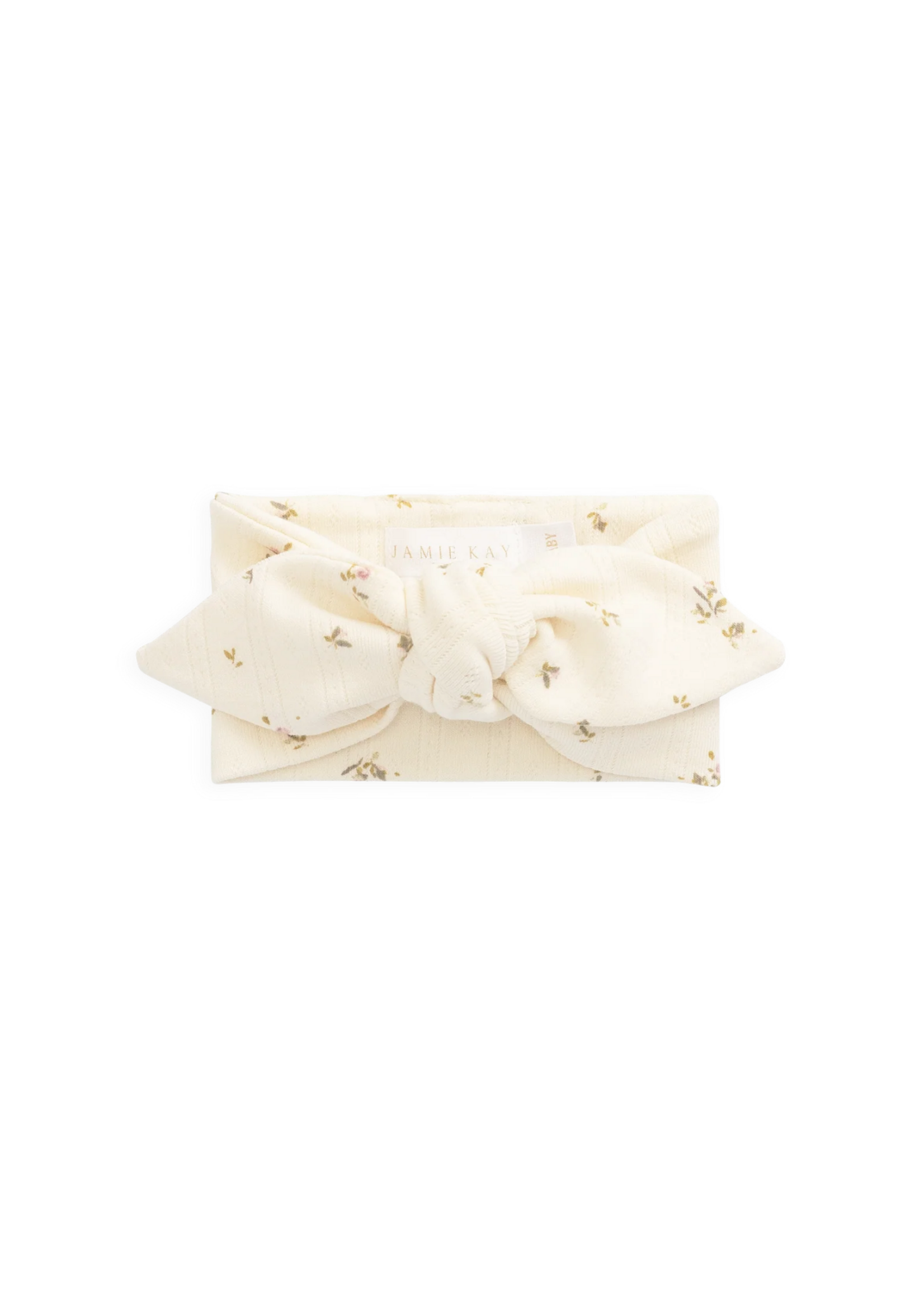 Jamie Kay Organic Cotton Pointelle Headband