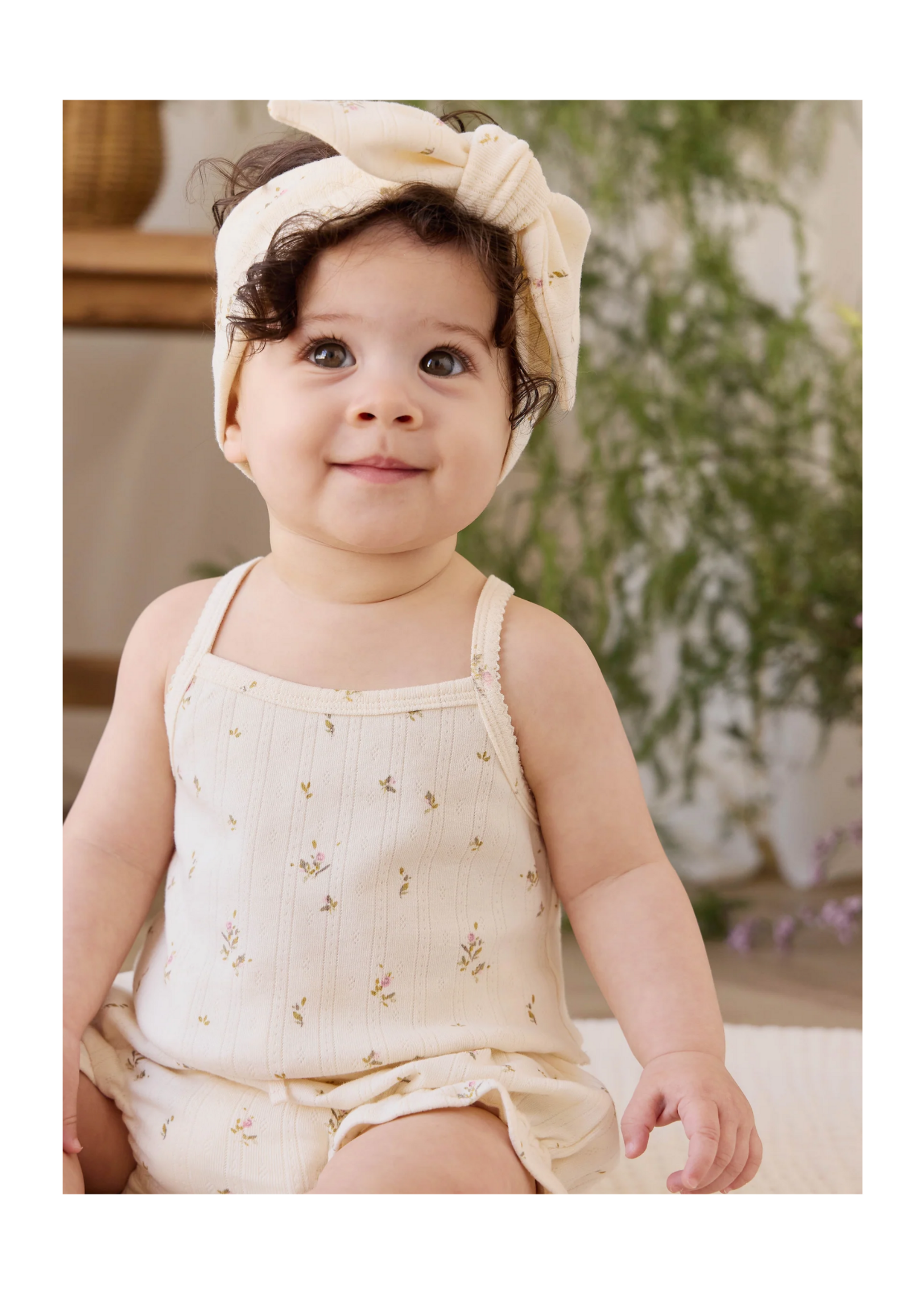 Jamie Kay Organic Cotton Pointelle Headband