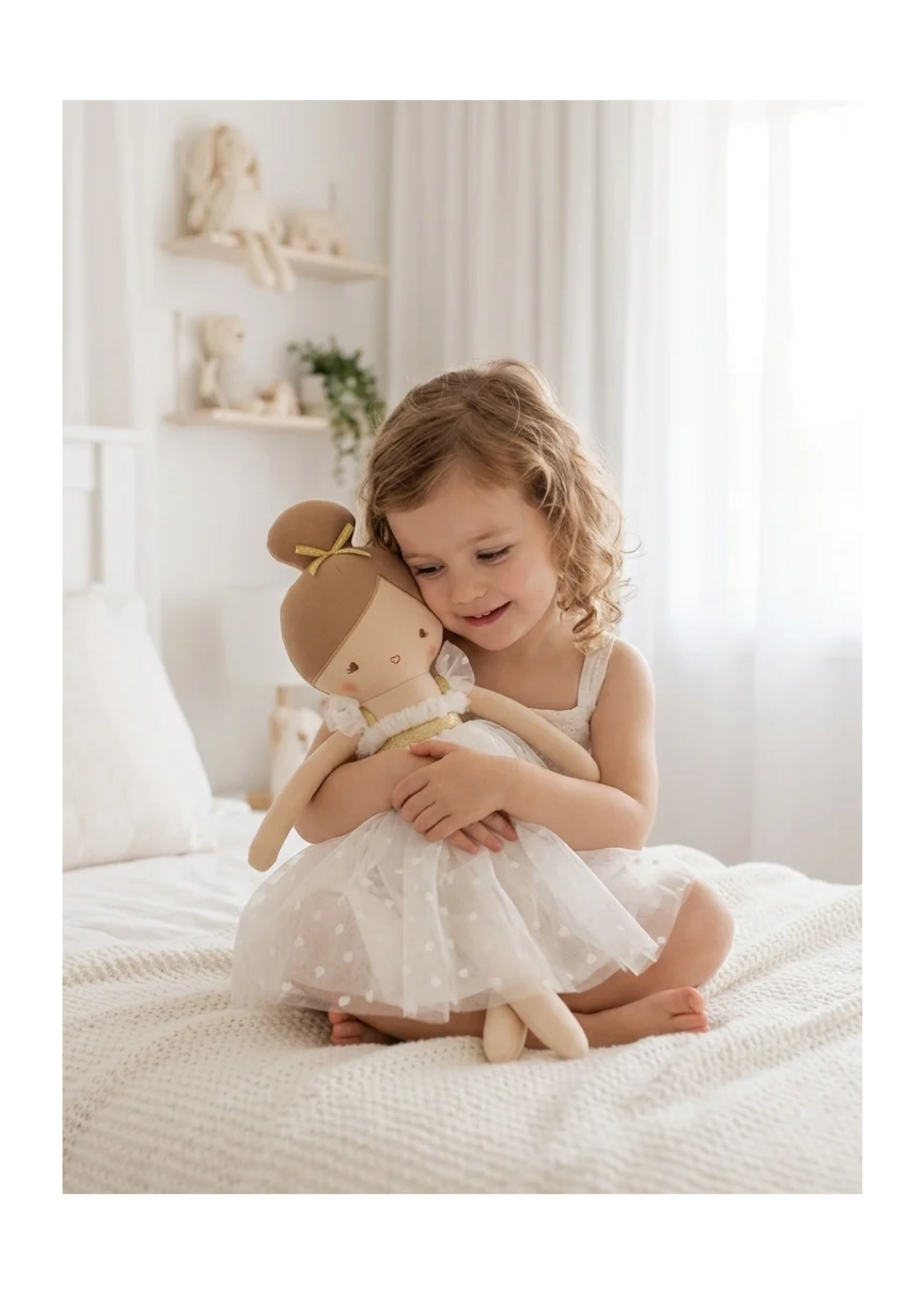 Alimrose Lottie Doll - Ivory