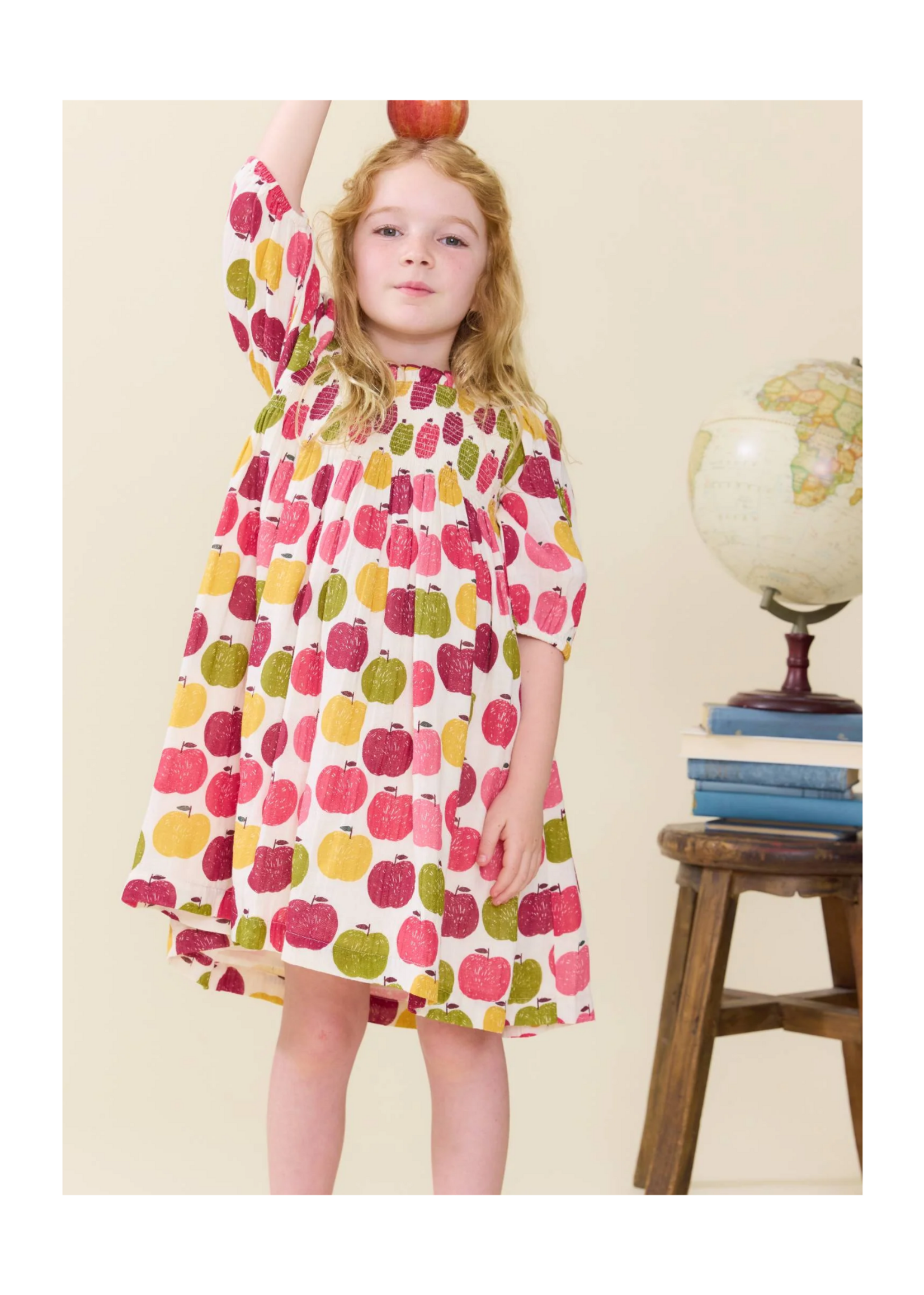 Pink Chicken Stevie Dress - Pink Delicious Apples