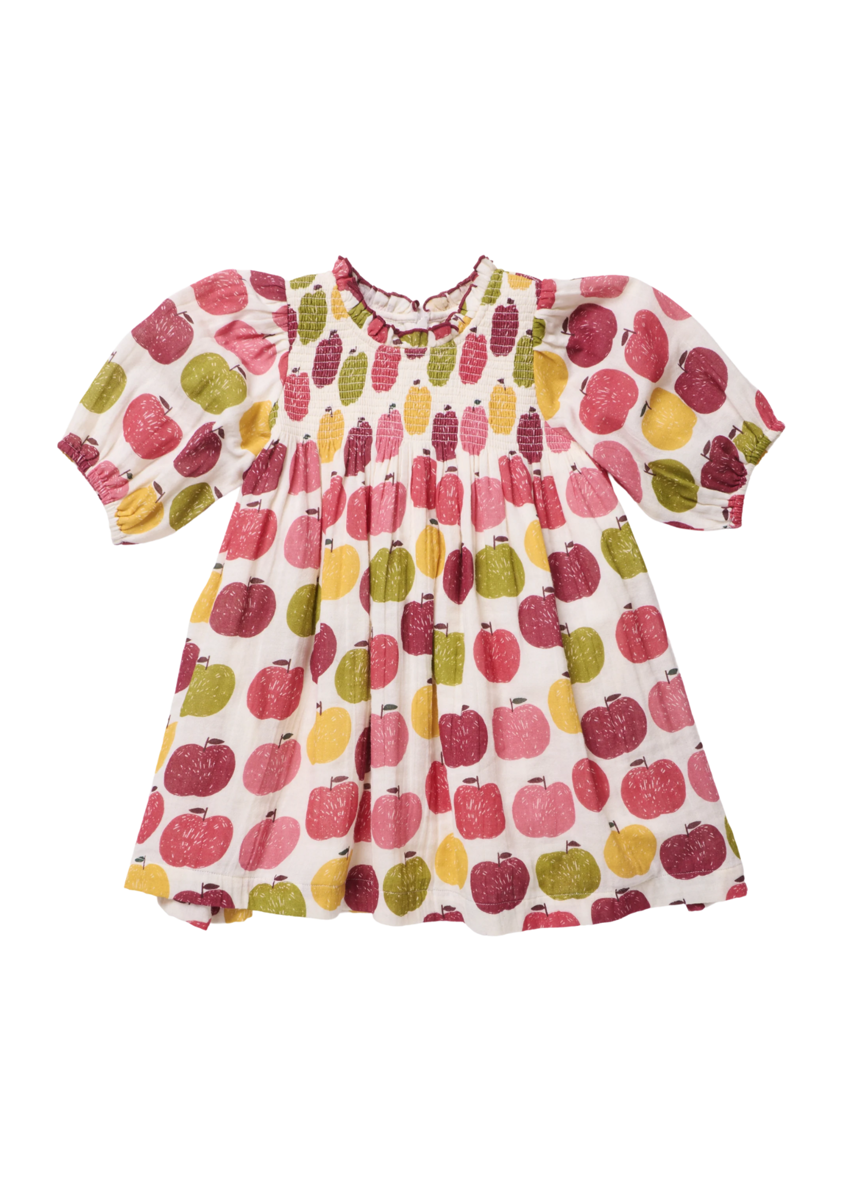 Pink Chicken Stevie Dress - Pink Delicious Apples