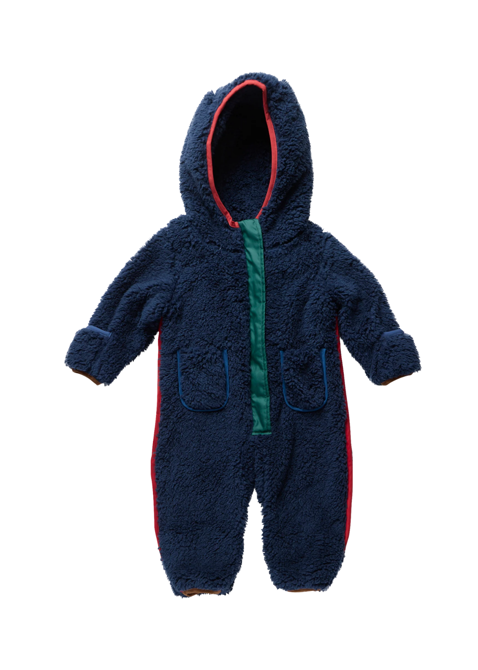Pink Chicken Pramsuit - Navy