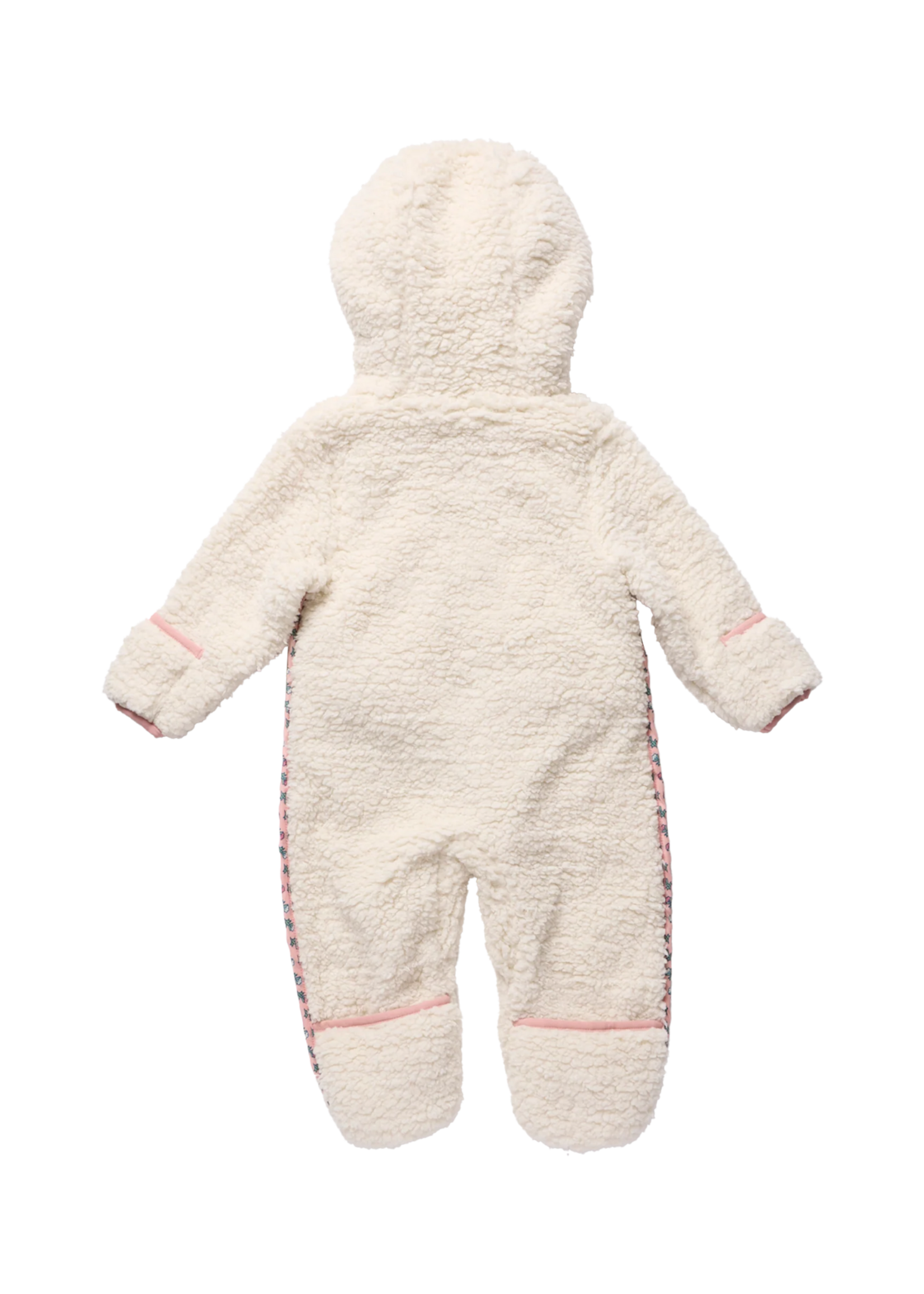 Pink Chicken Pramsuit - Cream