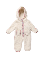 Pink Chicken Pramsuit - Cream