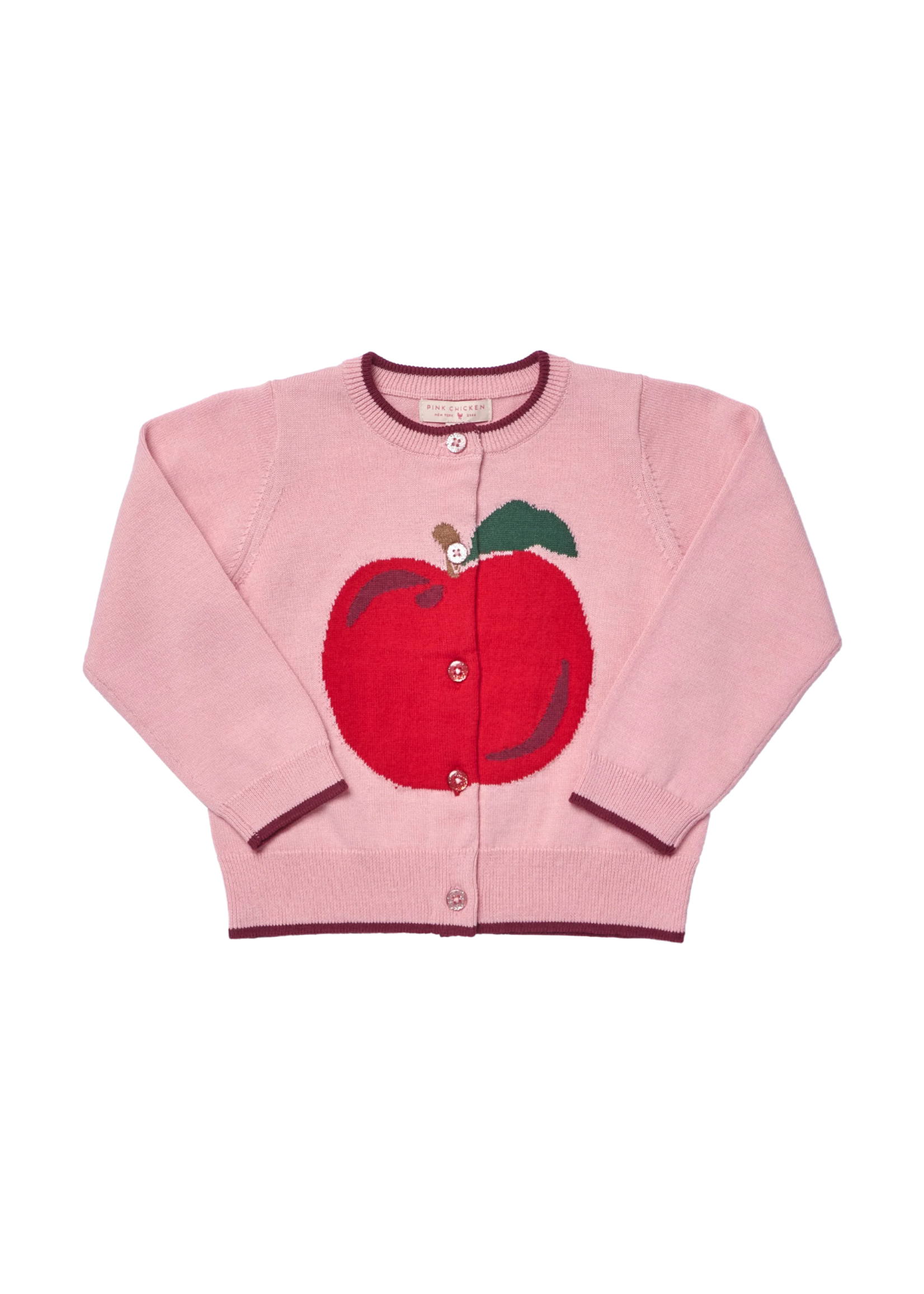 Pink Chicken Maude Sweater - Crisp Apple