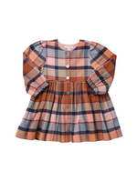 Pink Chicken Mae Dress - Hayride Plaid