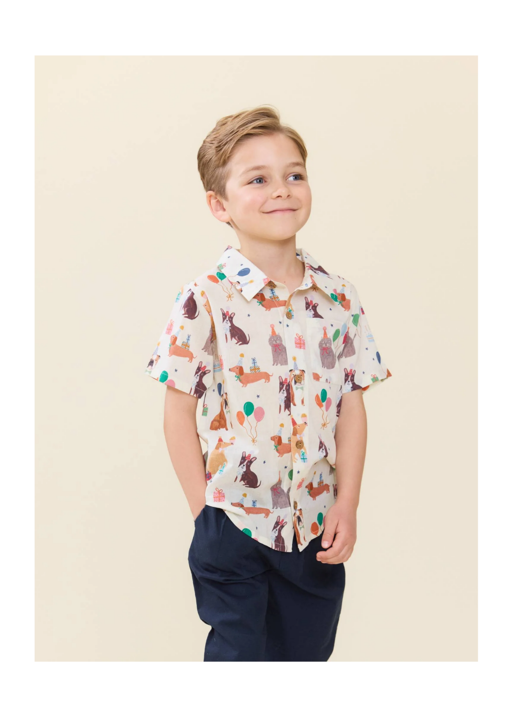 Pink Chicken Jack Shirt - Party Pets