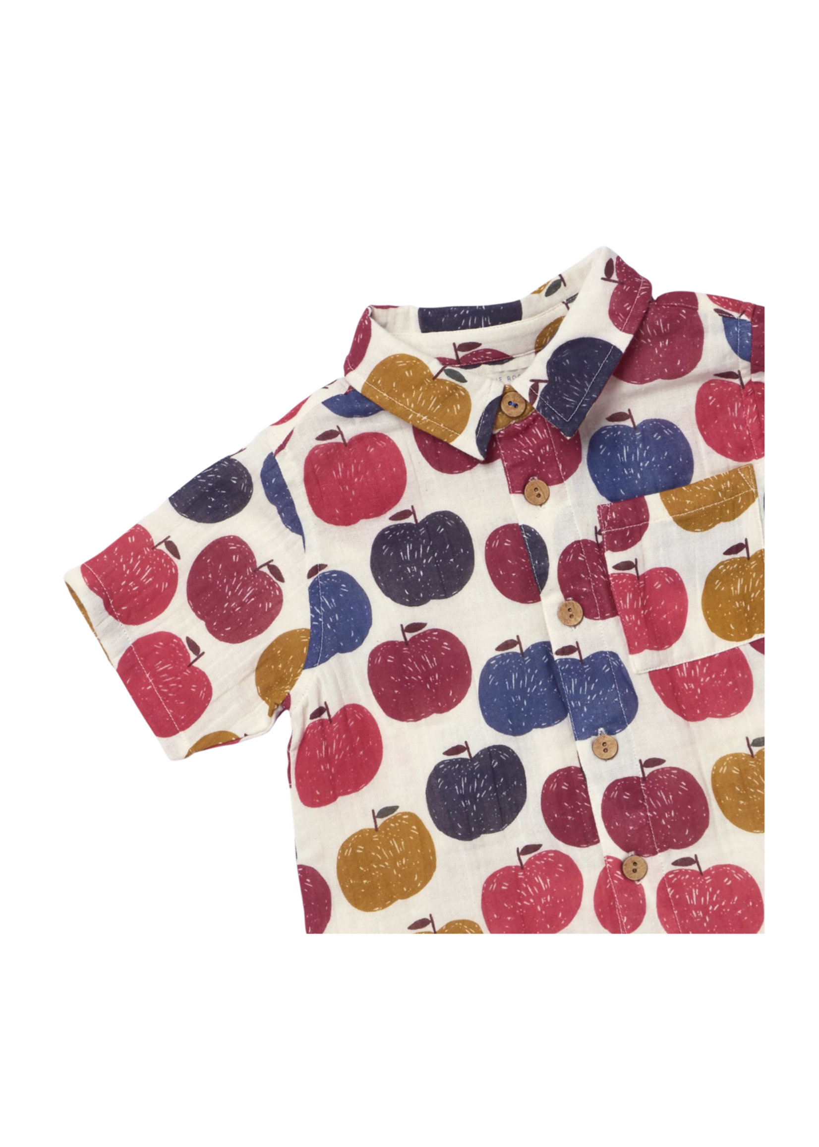 Pink Chicken Jack Shirt - Blue Delicious Apples