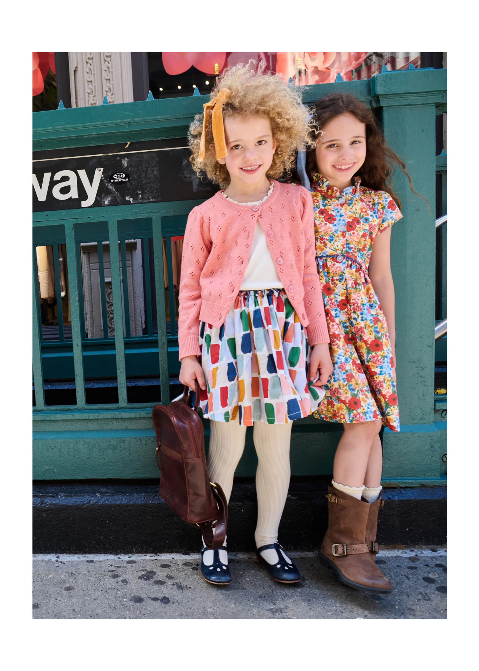 Pink Chicken Gianna Skirt - Fall Paint Swatches