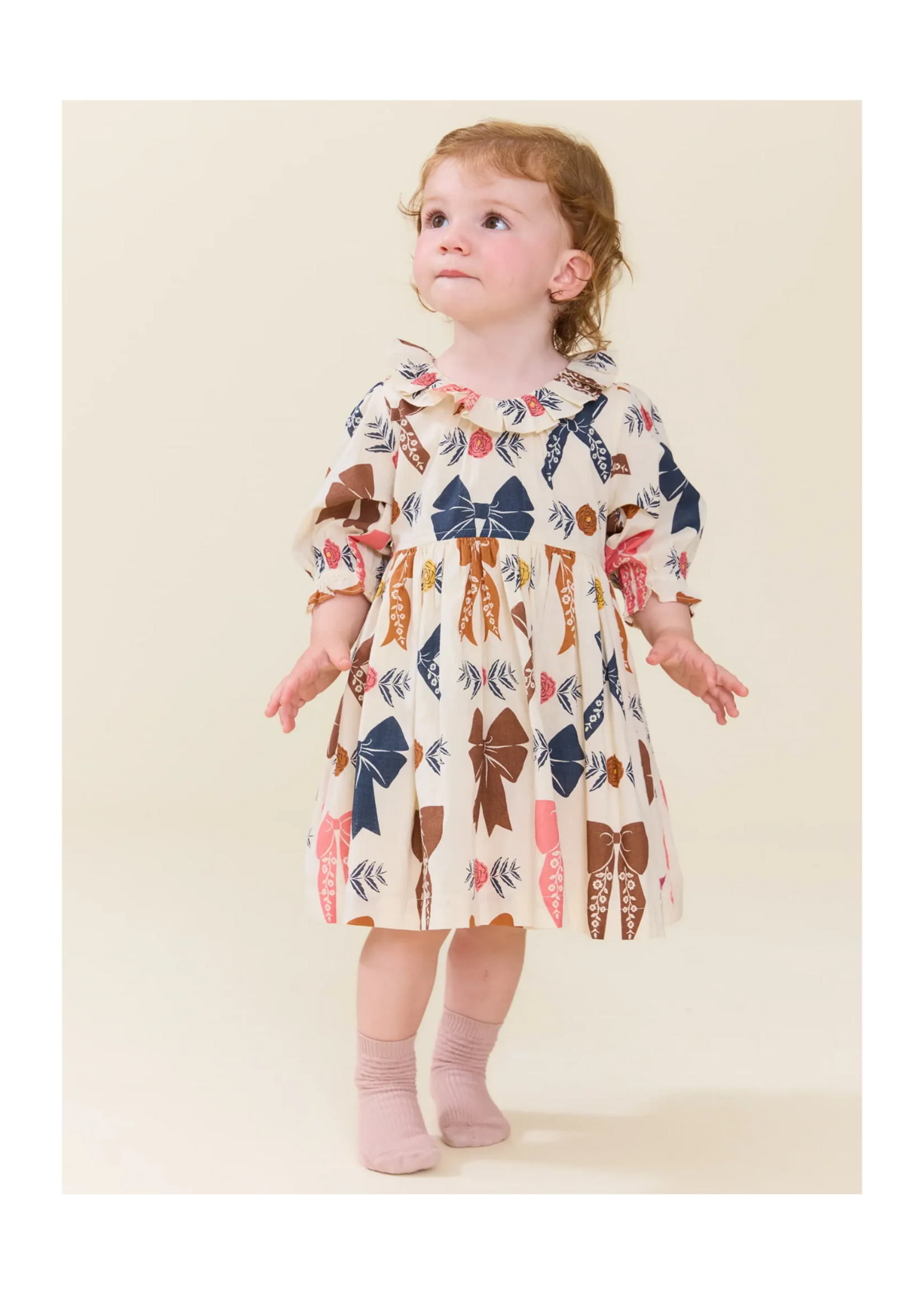 Pink Chicken Amara Dress Set - Harvest Bows