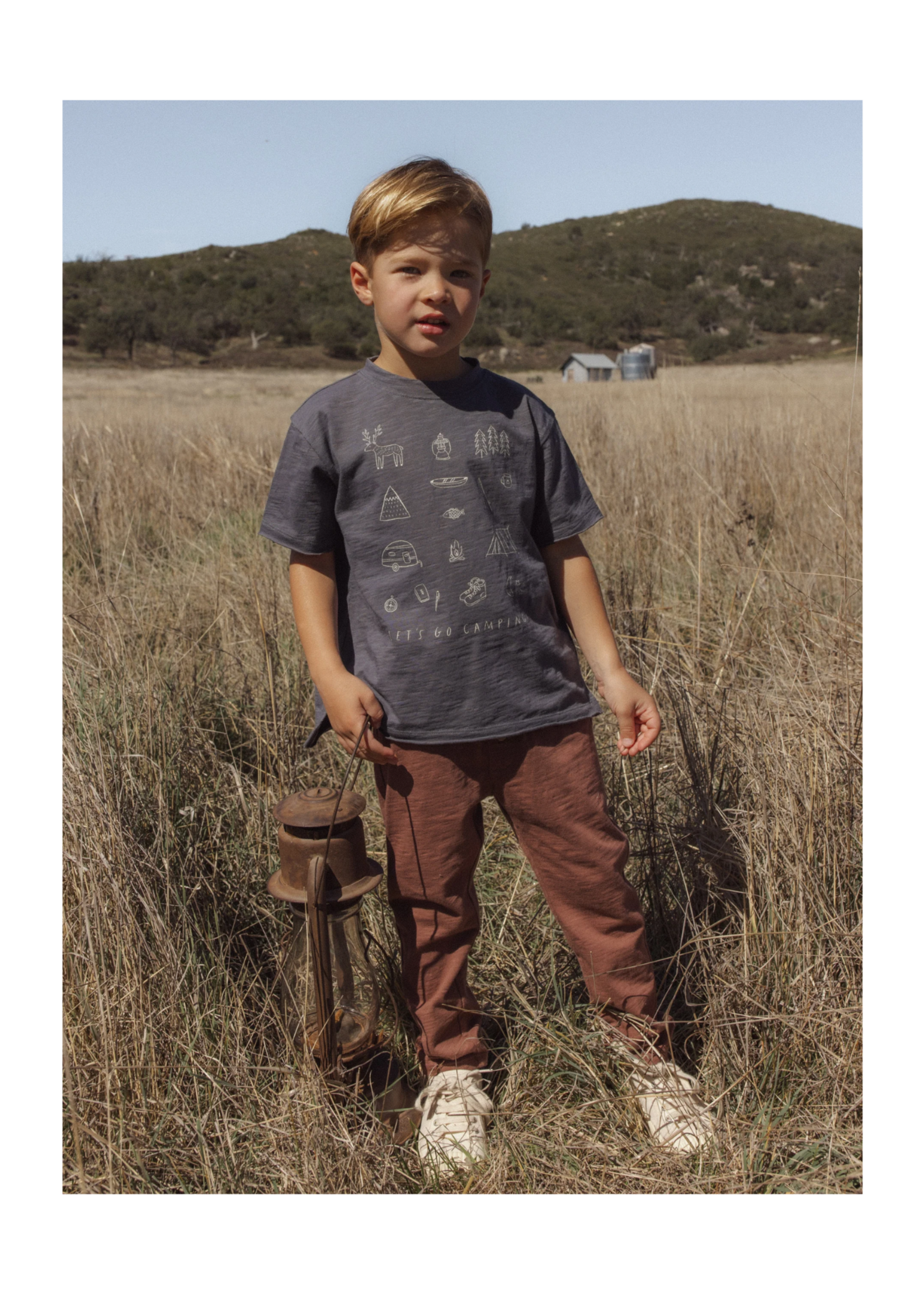 Rylee + Cru Raw Edge Tee - Let's Go Camping