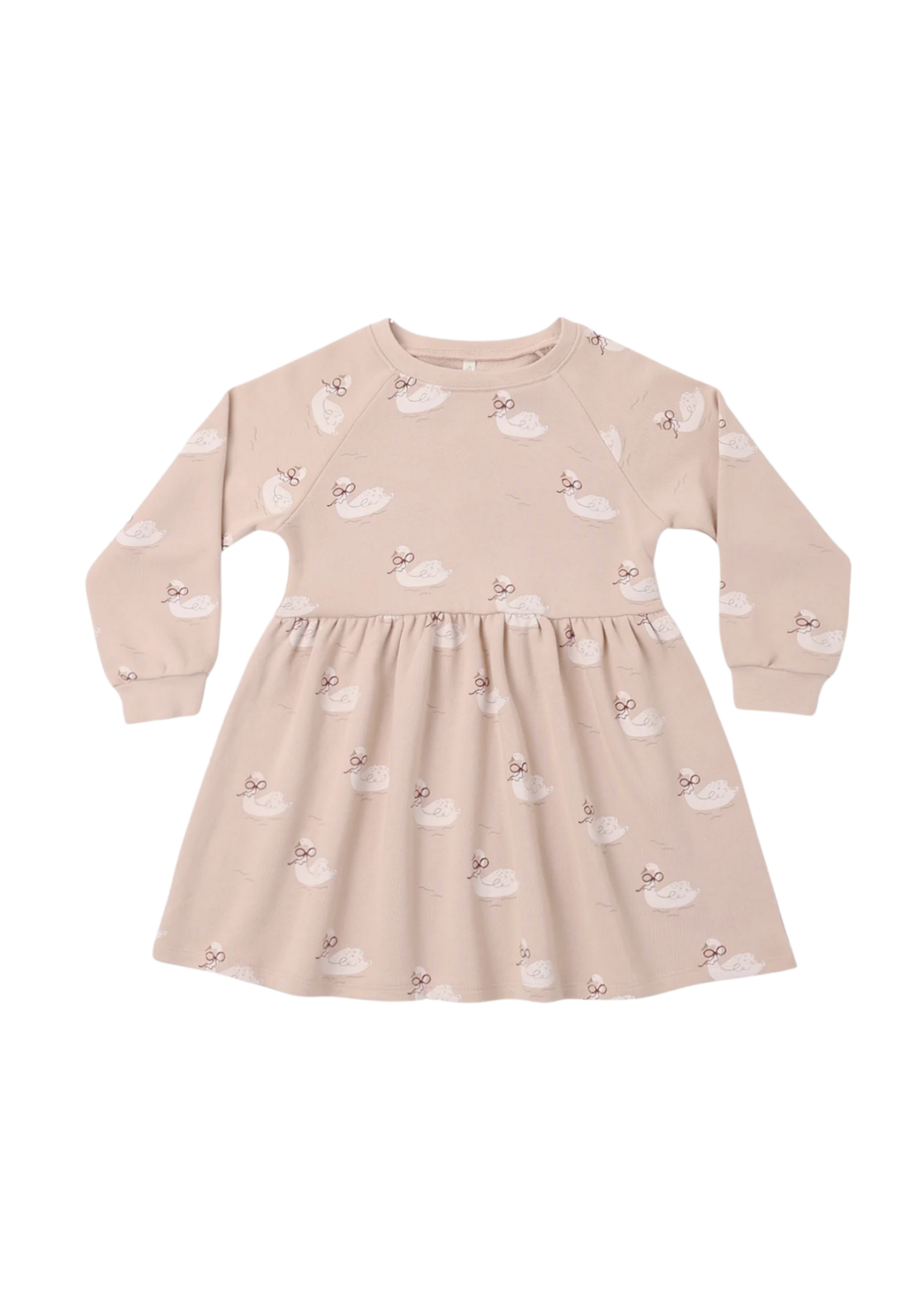 Rylee + Cru Raglan Dress - Swans