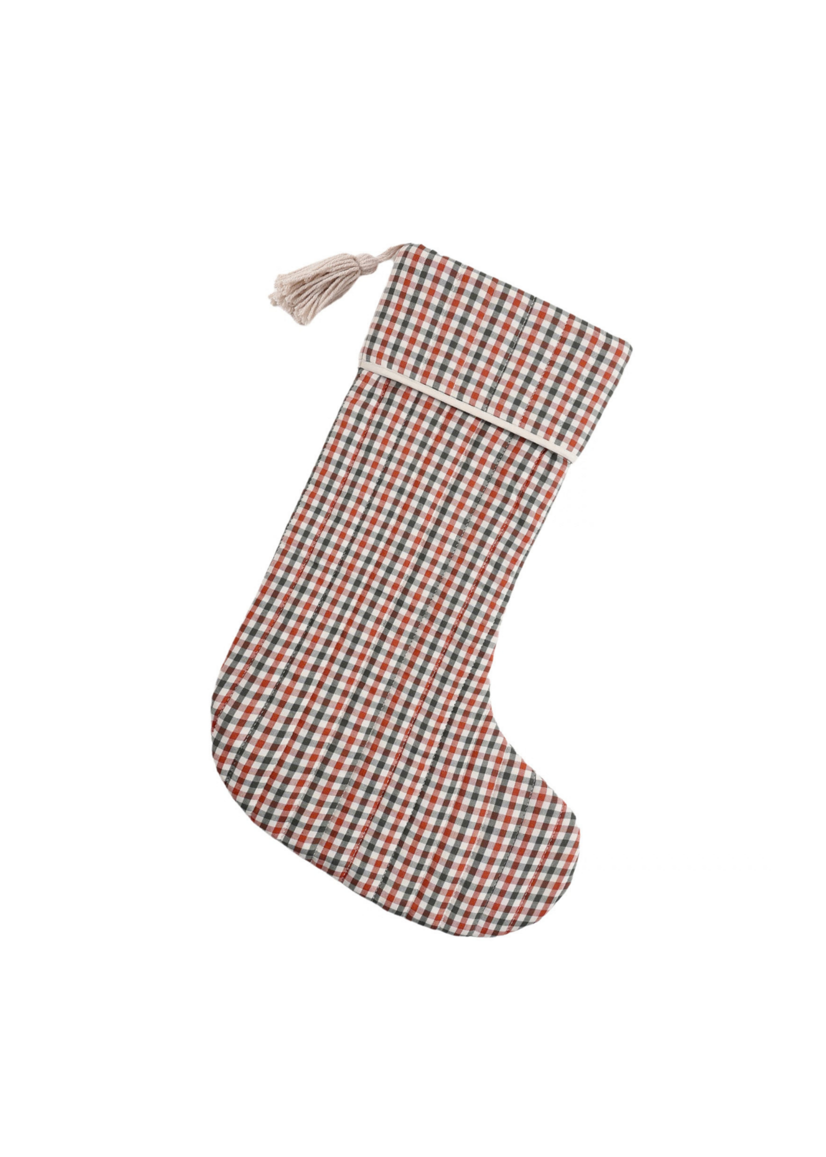 Rylee + Cru Christmas Stocking - Holiday Gingham