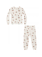 Rylee + Cru Organic Pajama Set - Gnome Village