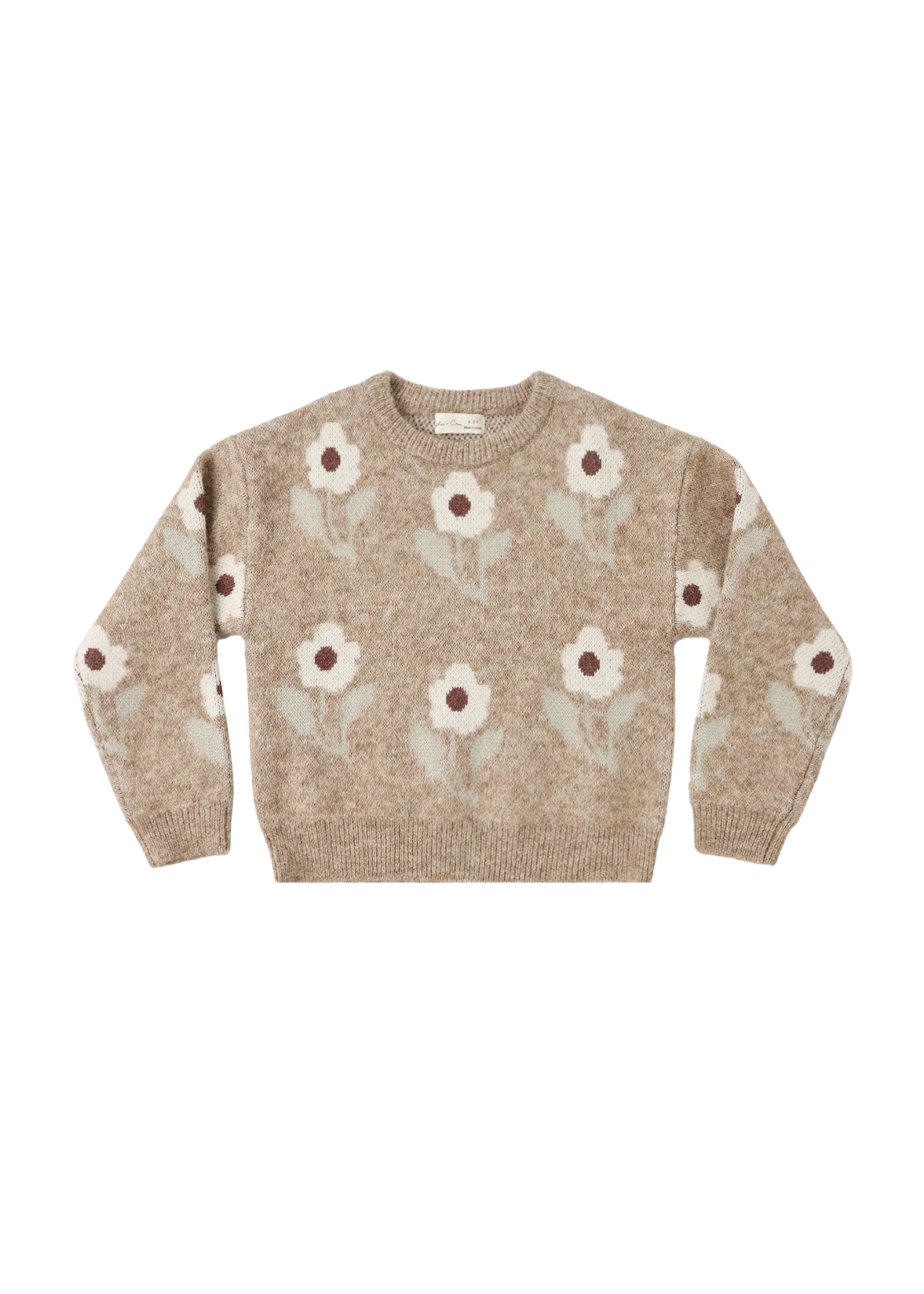 Rylee + Cru Aspen Sweater - Fawn Flower