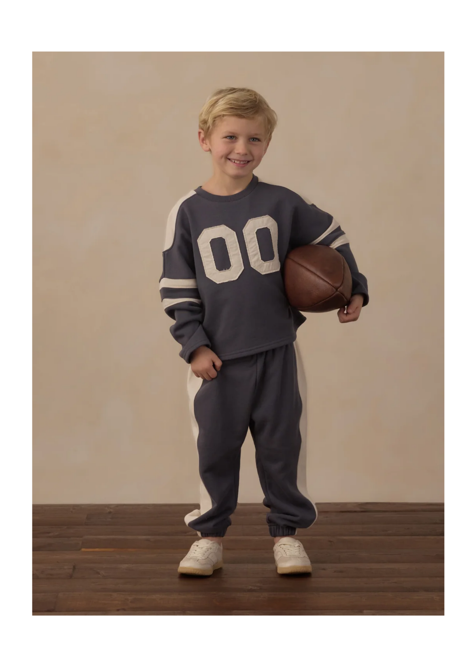 Rylee + Cru Hockey Sweatshirt - Midnight