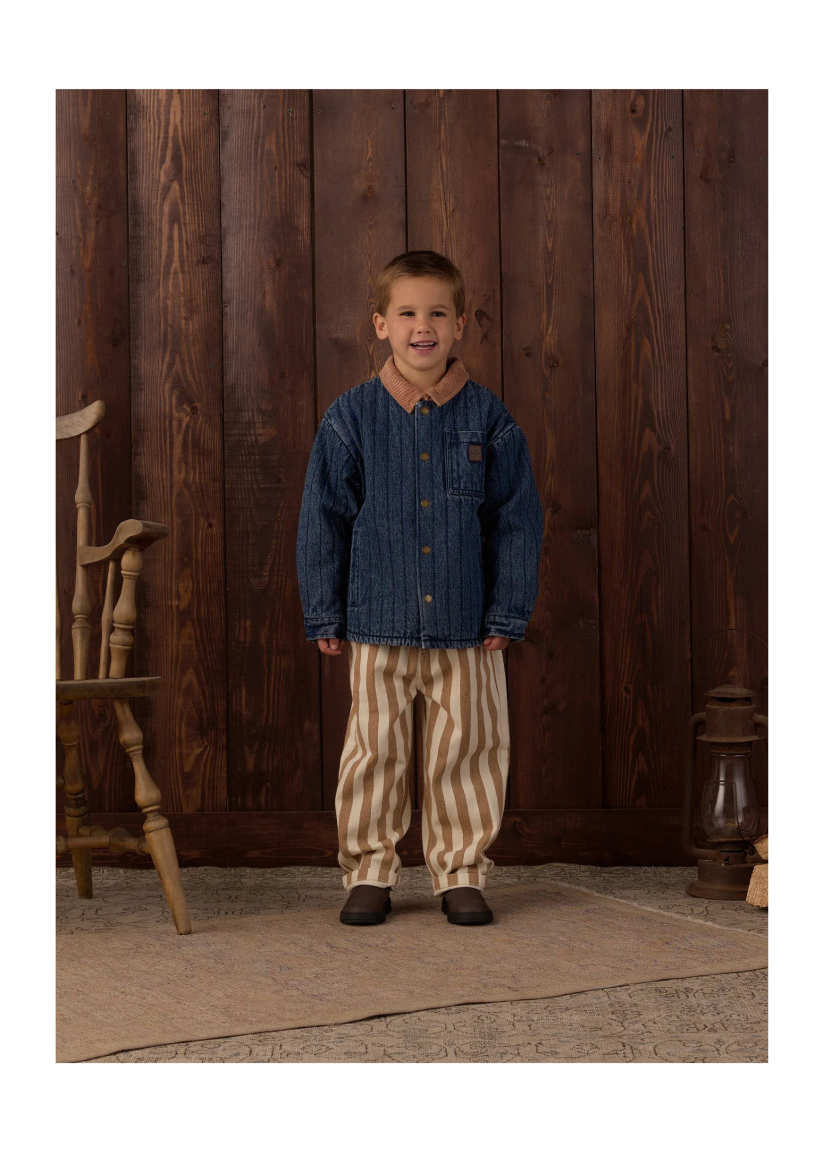 Rylee + Cru Nashville Quilted Jacket - Indigo