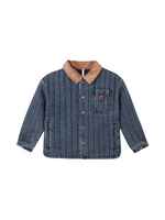 Rylee + Cru Nashville Quilted Jacket - Indigo