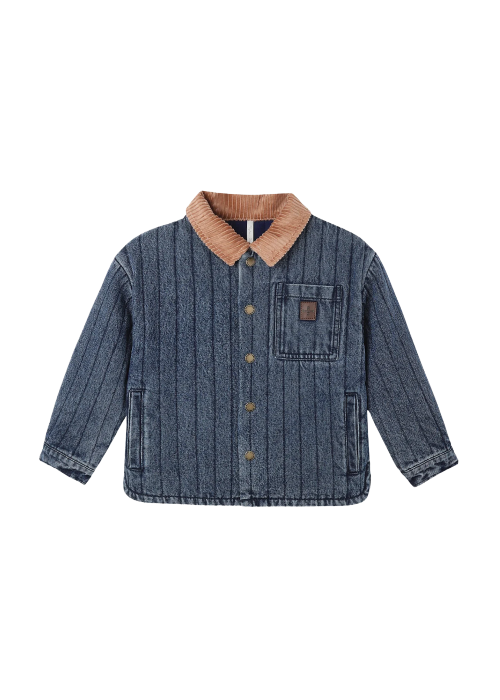 Rylee + Cru Nashville Quilted Jacket - Indigo