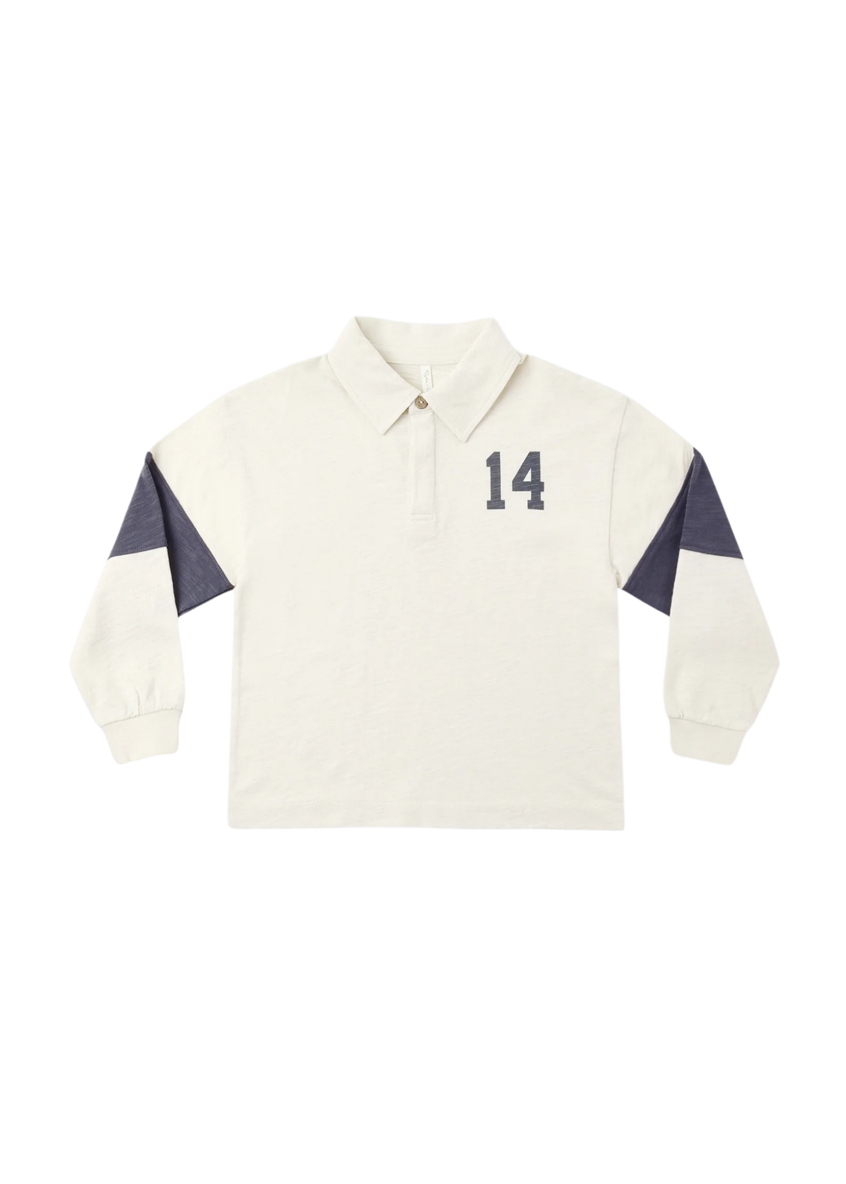 Rylee + Cru Rugby Polo - Midnight