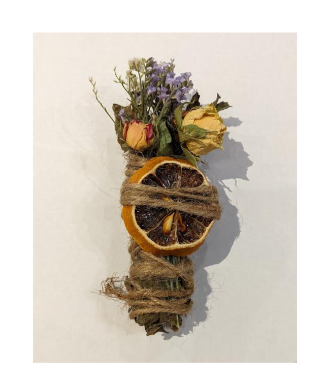 Lavender, Mint, Lemon Spring Smudge Stick