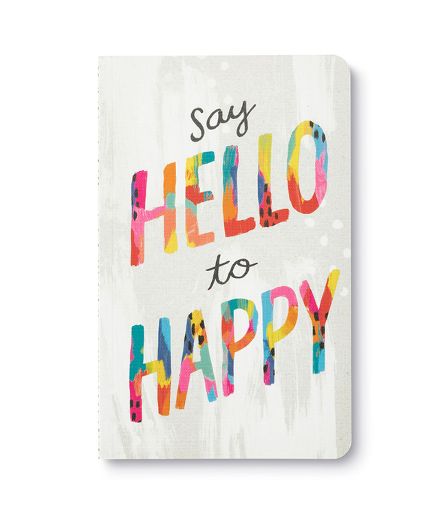 Compendium Say Hello To Happy Journal