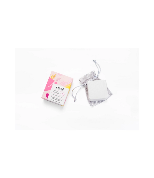 Cait & Co Luxe Peppermint + Lemon Shower Steamer