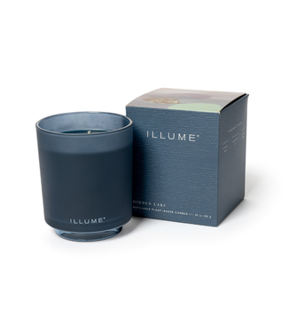 Illume Hidden Lake Refillable Boxed Glass Candle