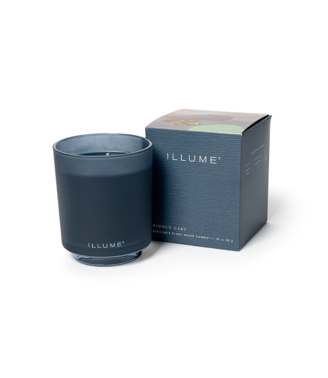 Illume Illume Hidden Lake Refillable Boxed Glass Candle