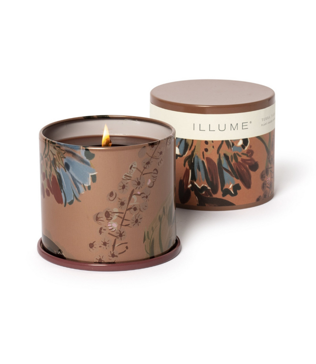 Illume Terra Tabac Vanity Tin Candle