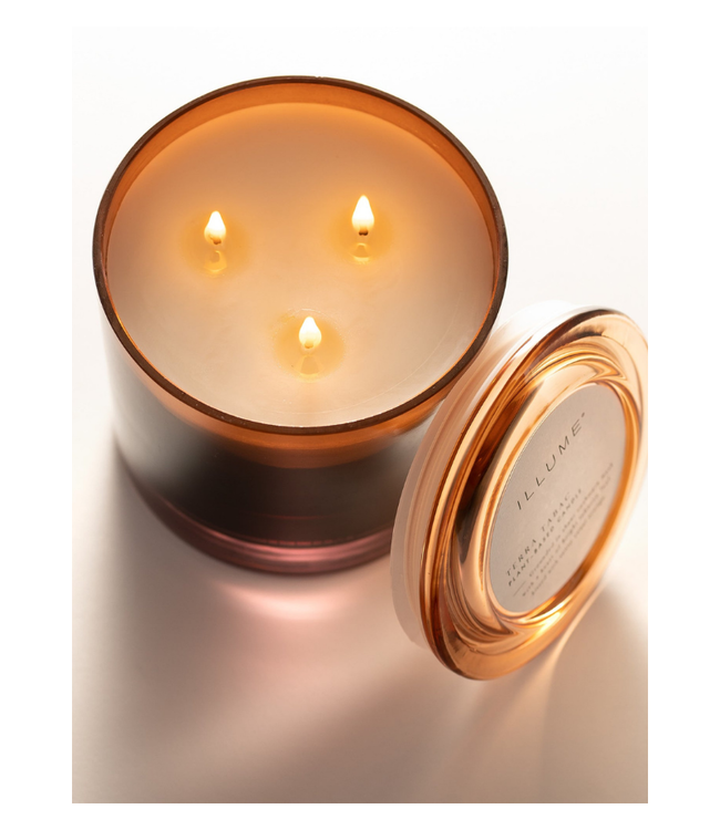 Illume Terra Tabac Statement Glass Candle
