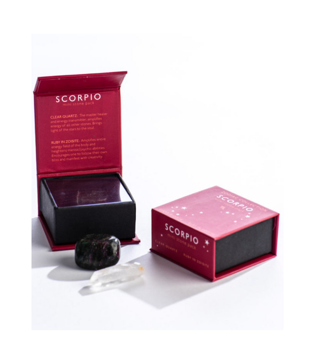 Scorpio Mini Stone Assortment