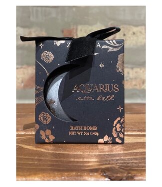Zodica Perfumery Zodica Perfumery Aquarius Moon Bath Bomb