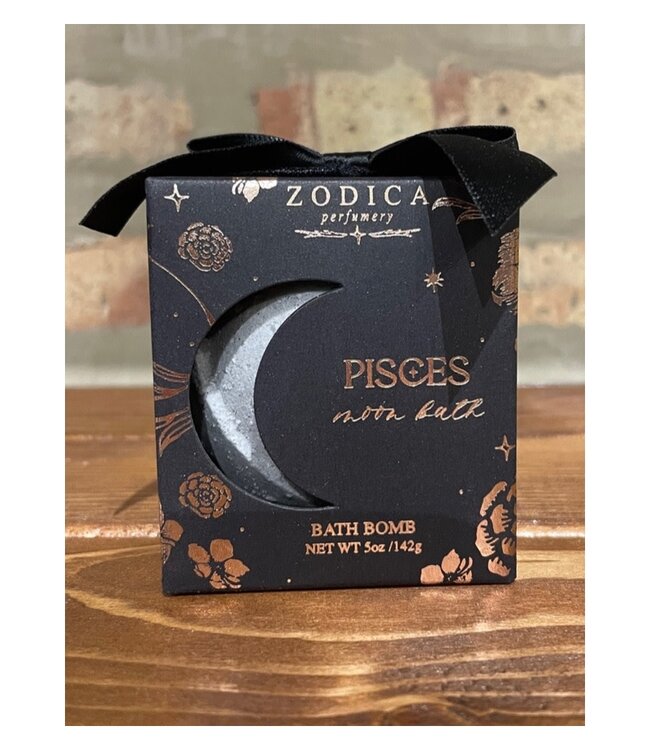 Zodica Perfumery Zodica Perfumery Pisces Moon Bath Bomb