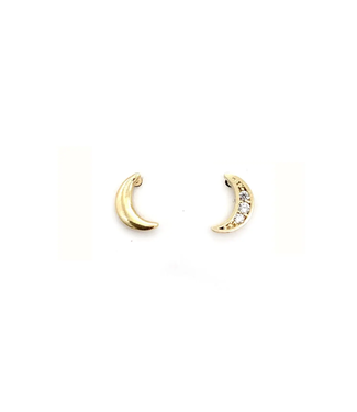 Adorn512 Adorn512 Luna Studs Glod MH-CMG-EAR