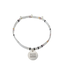 Scout Curated Wears Good Karma Miyuki Bracelet - Good Karma Cloud/Sparkle/Silver