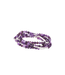Scout Curated Wears Stone Wrap Bracelet/Necklace - Amethyst/Silver
