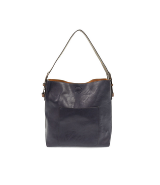 Joy Susan Midnight Blue Hobo Handle Handbag