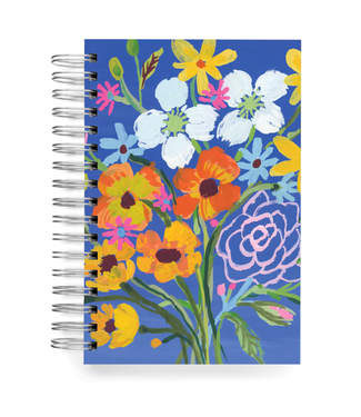 EcoJot Blue Flowers Journal